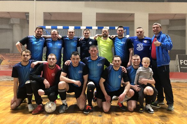 Команда по футболу МФК «Трест 12» одержала победу в футбольном матче Чемпионата Могилева по мини-футболу